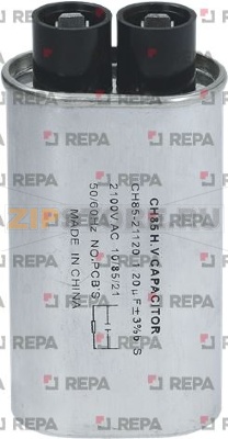 КОНДЕНСАТОР 1,20МКФ 2100 V-AC 