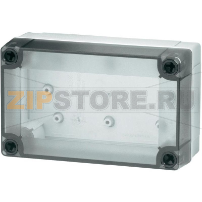 Корпус 180x130x100 мм, поликарбонат, серый, 1 шт Fibox PCM 150/100 T 