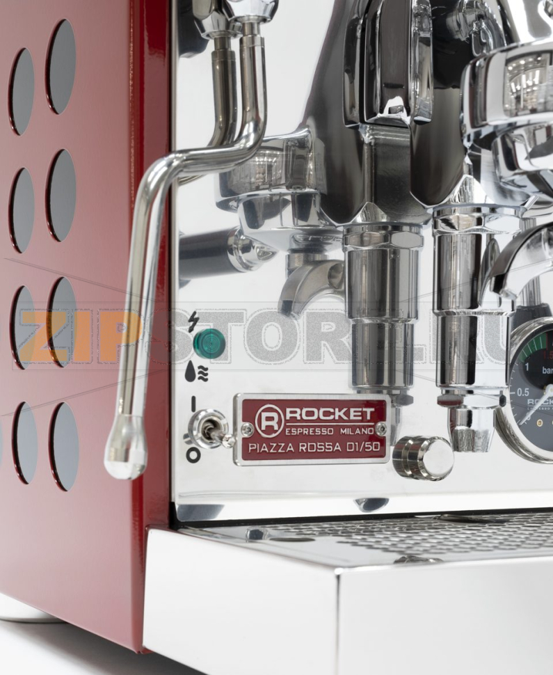 КОФЕМАШИНА ROCKET APPARTAMENTO PIAZZA ROSSA КРАСНЫЙ/ ЧЕРНЫЙ RE501R1B11 