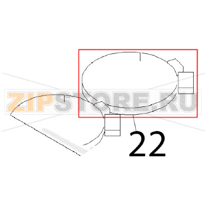 Piastra Angelo Po 1G0PEVTR Piastra Angelo Po 1G0PEVTRЗапчасть на деталировке под номером: 22