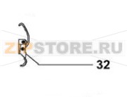 Ручка  Fimar CL/3M   Ручка для куттера Fimar CL/3MЗапчасть на деталировке под номером: 32Количество запчастей в комплекте: 1Оригинальное название запчасти Fimar: Handle