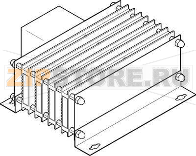 Резистор тормозящий Festo CACR-KL2-40-W2000 