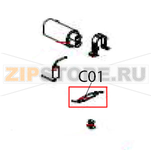 H.V. fuse Hurakan HKN-WP900G H.V. fuse Hurakan HKN-WP900GЗапчасть на деталировке под номером: C01