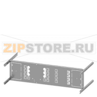 SIVACON S4 EBS SENTRON 3VA 3VA20 (100 A) 3-pole Mounting position horizontal Fixed mounting, Plug-in base, Insert Number of switches 1 Height 200 mm device holder Width 800 mm Branch heights 200, 250, 300mm Siemens 8PQ6000-8BA10
