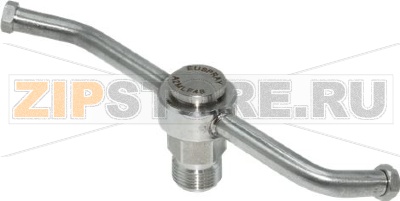 Self-cleaning arm with 2 arms and 2 nozz 