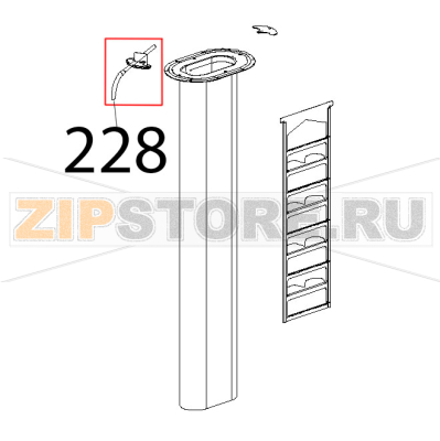 Sonda temperatura TC K L=2000 Unox XVC 515G Sonda temperatura TC K L=2000 Unox XVC 515GЗапчасть на деталировке под номером: 228