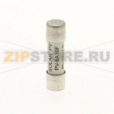 Предохранитель, 8 A, DC 1000 В, 50 кА, IEC 60269-6 type A, 10x38 мм, gPV, IEC Eaton 8AMP 1000V DC 