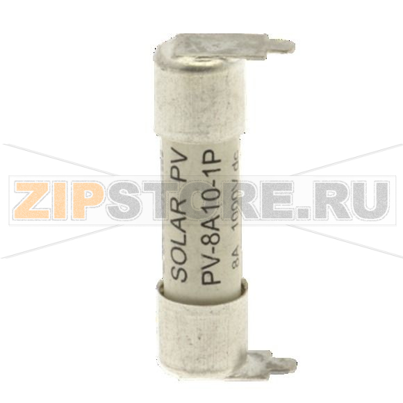 Предохранитель, 8 A, DC 1000 В, 50 кА, IEC 60269-6 type A, 10x38 мм, gPV, IEC Eaton 8AMP 1000V DC 