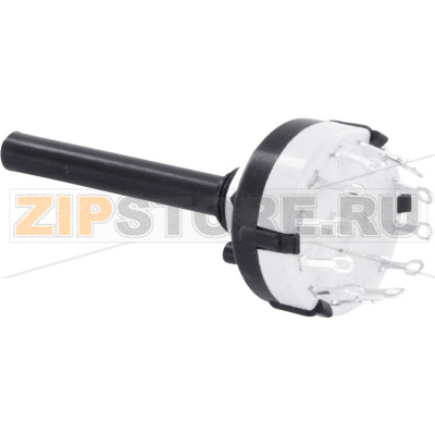 Переключатель поворотный 0.35 А, 3x30°, 3 позиции TRU Components TC-DS4X3P 