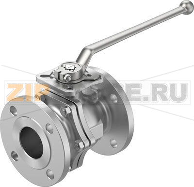 Кран шаровой Festo VZBF-21/2-P1-20-D-2-F0710-M-V15V15 