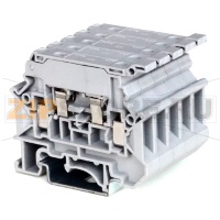 Клемма универсальная с держателем предохранителя, серая CHIKU RUT 4-HESI