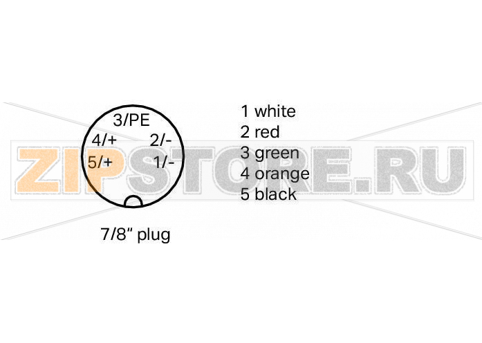 Supply cable, pre-assembled, 7/8 inch; 7/8 inch; 5-pole; Plug, straight; Length: 3 m Wago 787-6716/9510-030 ?Features:7/8“ screw connection: Industry-proven connection technology for a large selection of different conductorsHigh protection class for safe field applicationsVibration- and shock-resistant via integrated locking mechanismPUR coating...