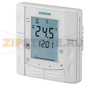 RDE410/EH - Комнатные термостаты для  полуутопленного монтажа Siemens RDE410/EH 