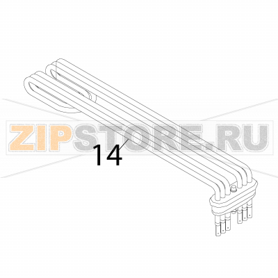 Tank resistor Fagor FI-80 Tank resistor Fagor FI-80Запчасть на деталировке под номером: 14Название запчасти Fagor на английском языке: Tank resistor FI-80Примечание: запчасть рекомендована производителем для постоянного хранения на складах центров сервисного обслуживания.
