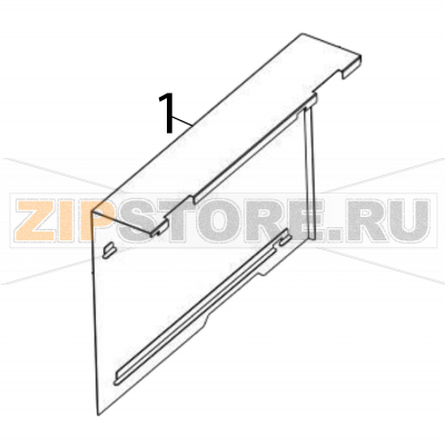 Electronic cover TSC MH240 Electronic cover TSC MH240Запчасть на деталировке под номером: 1Название запчасти TSC на английском языке: Electronic cover MH240.