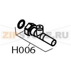 Bypass measuring pipe Convotherm OES 6.10 Bypass measuring pipe Convotherm OES 6.10Запчасть на деталировке под номером: H006