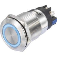 Кнопка 250 В/AC, 3 А, 1 x вкл/вкл, без фиксации, IP65 TRU Components LAS1-GQ-11E/L/B/12V/S