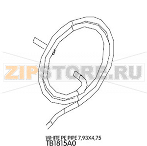 White pe pipe 7,93X4,75 Unox XBC 405 White pe pipe 7,93X4,75 Unox XBC 405Запчасть на деталировке под номером: 49Название запчасти на английском языке: White pe pipe 7,93X4,75 Unox XBC 405
