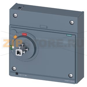Rotary operator with shaft stub without handle for retrofit 8UC accessory for: 3VA55/3VA65/3VA66 Siemens 3VA9677-0GK00 