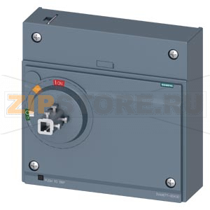 Rotary operator with shaft stub without handle for retrofit 8UC accessory for: 3VA55/3VA65/3VA66 Siemens 3VA9677-0GK00 