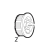 Pulley 44 tooth gear Intermec PD41