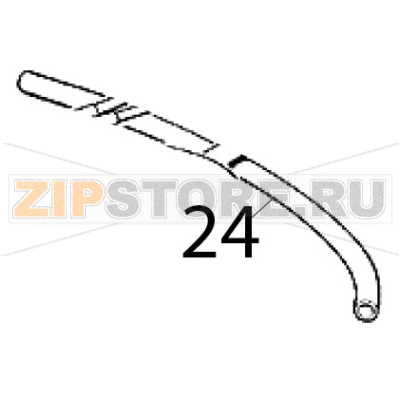 Plastik rohr-pro meter Scotsman EC 126 AS Plastik rohr-pro meter Scotsman EC 126 ASЗапчасть на деталировке под номером: 24