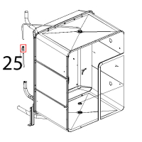 Riduzione J.G. DA D=10, A D=8 Unox XBC 804