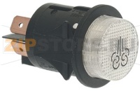 БЕЛАЯ КНОПКА 16А, 250В