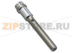 Диффузный датчик Diffuse mode sensor  KT11-50/25/98a/102 Pepperl+Fuchs Описание оборудованияDiffuse mode sensor, M5 threaded housing design, stainless steel housing, front optical face, 50&nbspmm detection range, infrared light, light on, NPN output, M8 plug