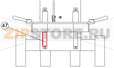 Drive bars for bowl Sigma BM 20    Drive bars for bowl&nbsp;BM 20Запчасть на сборочном чертеже под номером: 49Название запчасти Sigma на итальянском языке: Drive bars for bowl BM 20