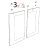 Lamiera per calamita porta Unox XL 413