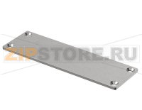 Крышка, 2 mm, алюминий, прозрачно анодированный Bopla F 1032 D