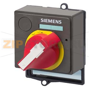 ПРИНАДЛЕЖНОСТЬ ДЛЯ VL400 ПОВОРОТНЫЙ ПРИВОД, НЕПОСРЕДСТВЕННО АВАРИЙНЫЙ Siemens 3VL9400-3HC00 