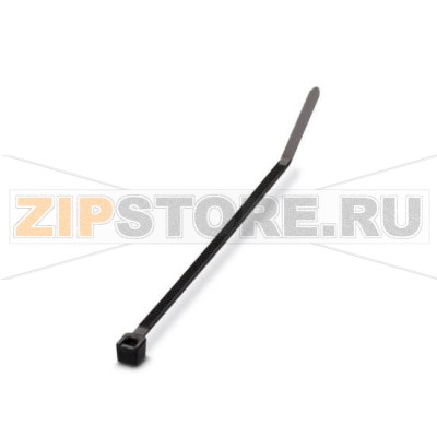 Кабельный зажим Phoenix Contact PKB 370X4,8 BK стойкий к УФ-излучению, размер: Д x Ш, 370 x 4,8 мм, цвет: черный.Минимальный заказ: 1000 шт.Упаковка: 1000 шт.