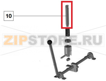 Perno Comando Eccentrico Sigma SPM 30                Perno Comando Eccentrico SPM 30Запчасть на сборочном чертеже под номером: 10Название запчасти Sigma на итальянском языке: Perno Comando Eccentrico SPM 30