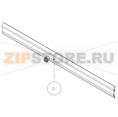 Profilo Alluminio ES 10/18 Imesa ES 10        Profilo Alluminio ES 10/18 Imesa ES 10Запчасть на сборочном чертеже под номером: 6Название запчасти на итальянском языке: Profilo Alluminio ES 10/18 Imesa ES 10