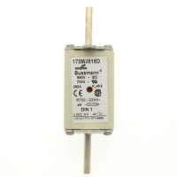 Предохранитель, 400 A, AC 690 В, 200 кА, DIN 1, aR, DIN, IEC Eaton FUSE 400A 690V aR DIN 1 HSDNH