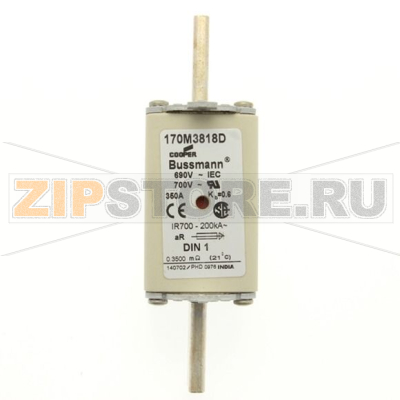 Предохранитель, 400 A, AC 690 В, 200 кА, DIN 1, aR, DIN, IEC Eaton FUSE 400A 690V aR DIN 1 HSDNH 