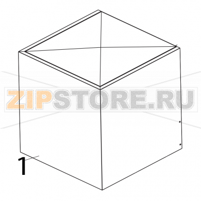 Cappa per lavastoviglie a capot Elettrobar Fast 80D Cappa per lavastoviglie a capot Elettrobar Fast 80DЗапчасть на деталировке под номером: 1