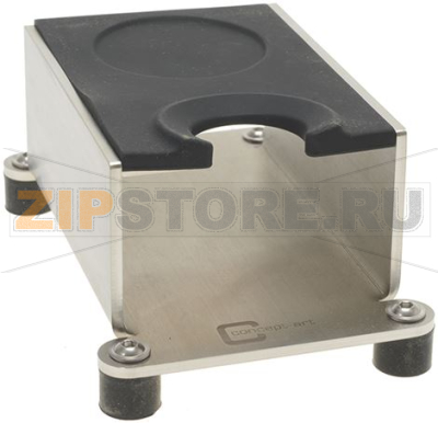 SUPPORTO PORTAFILTRO SILICONE NERO 