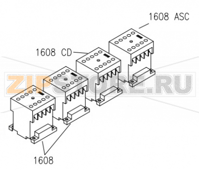 Teleruttore 24V 50/60hz Aristarco TR 1650      Teleruttore 24V 50/60hz Aristarco TR 1650Запчасть на сборочном чертеже под номером: 1608Название запчасти Aristarco на итальянском языке: Teleruttore 24V 50/60hz Aristarco TR 1650