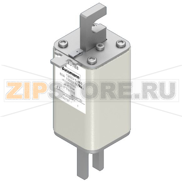 Предохранитель, 50 A, AC 1250 В, 100 кА, size 1, 45x58x138 мм, aR, DIN, IEC Eaton FUSE 50A 1250 