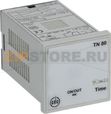 ТАЙМЕР TN80 230 В/400 В 50/60 ГЦ 11VA 