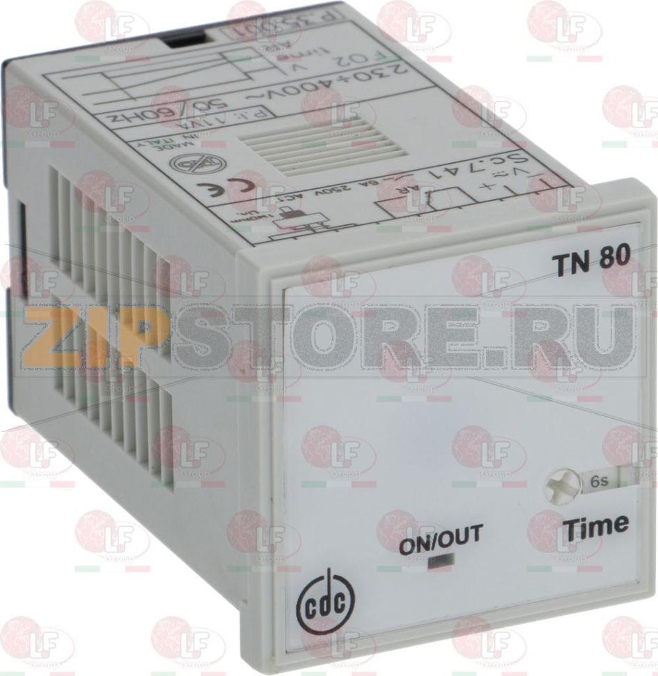 ТАЙМЕР TN80 230 В/400 В 50/60 ГЦ 11VA 