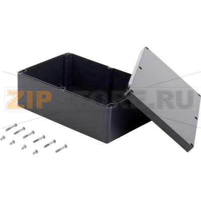 Корпус универсальный 240x160x90 мм, материал: акрилонитрил, серый, 1 шт TRU Components 03240200.H 