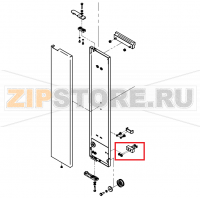 Retaining block for disappearing door P3 with fixing accesso CONVOTHERM OES 10.10 
