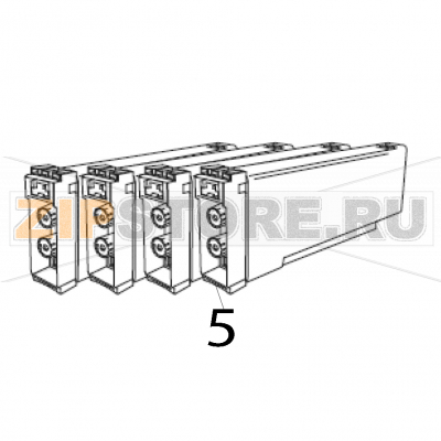 Ink tank/ black TSC CPX4P Ink tank/ black TSC CPX4PЗапчасть на деталировке под номером: 5