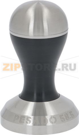 PESADO TAMPER ø 58.5 mm BLACK&amp;SILVER 