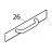 Complete door handle Fagor FI-2700I