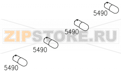 Lampada 24V (BA 9S 24V Lovato) Aristarco TR 1650               Lampada 24V (BA 9S 24V Lovato) Aristarco TR 1650Запчасть на сборочном чертеже под номером: 5490Название запчасти Aristarco на итальянском языке: Lampada 24V (BA 9S 24V Lovato) Aristarco TR 1650